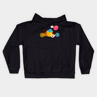 Slime Friends Kids Hoodie